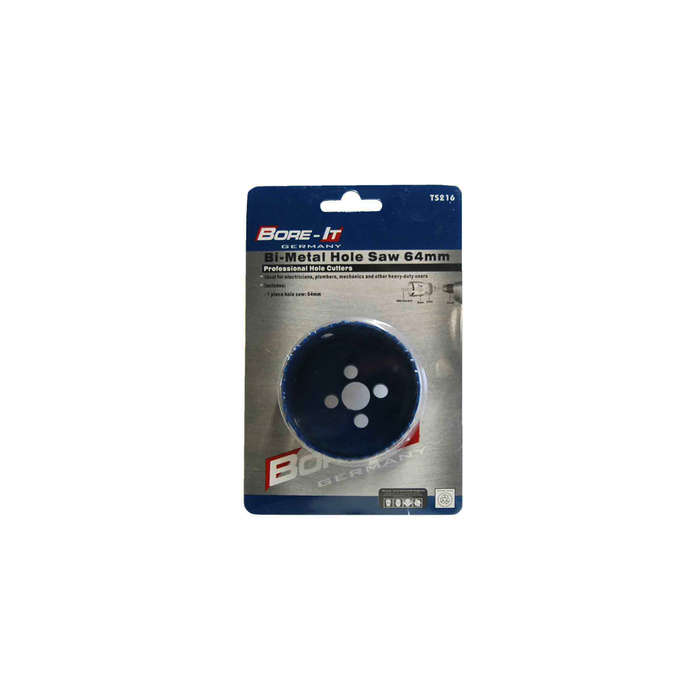 Bore-it - Hole Saw - Bi-metal - 64mm