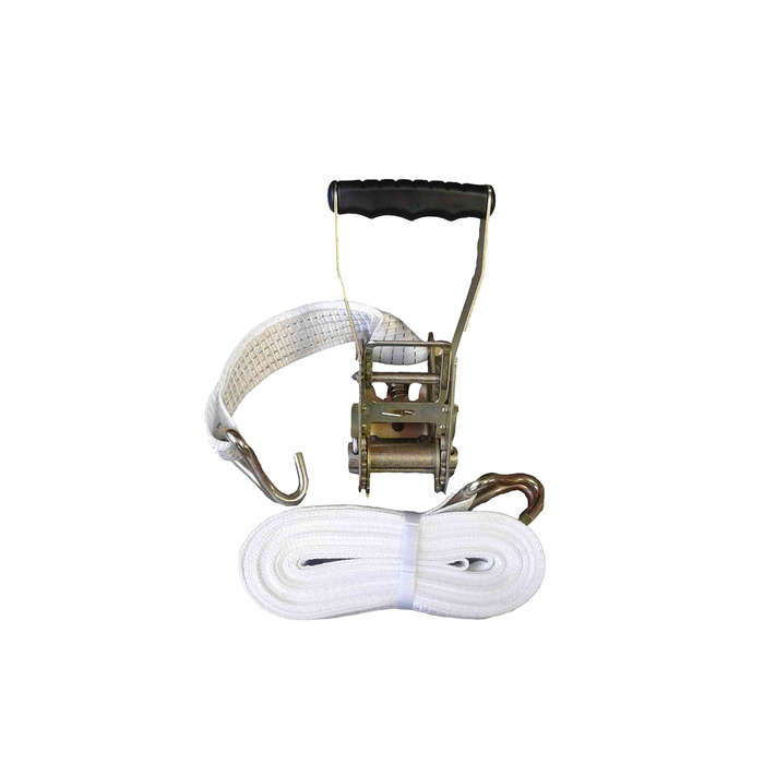 Ratchet + Tail + Hook + 9m Belt - 5ton - 50mm - 2 Pack