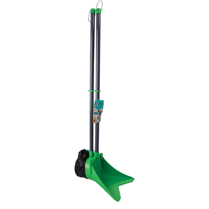 Poop Scoop - Pet Waste Collector - Spade with Bag Holder - 2 Pack