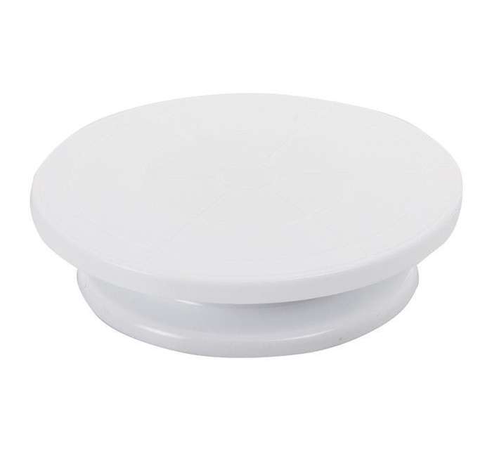 Cake Turntable - Plastic Baking Decoration 360 Degree Rotation