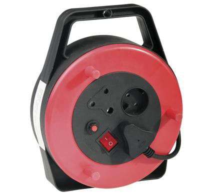 Zenith Extension Cord on Plastic Reel - 10m - 2 Pack