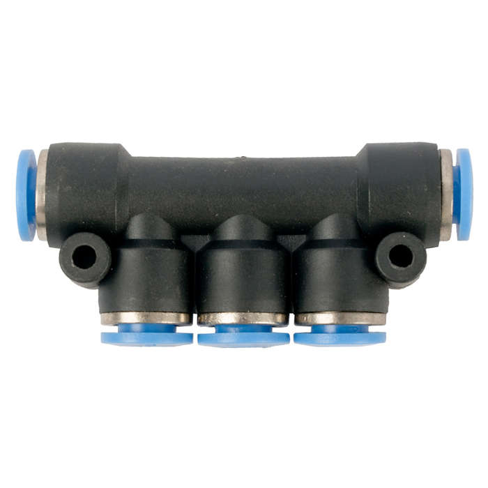 Aircraft - Pu Hose Fitting Manifold 6mm-6mm - 2 Pack