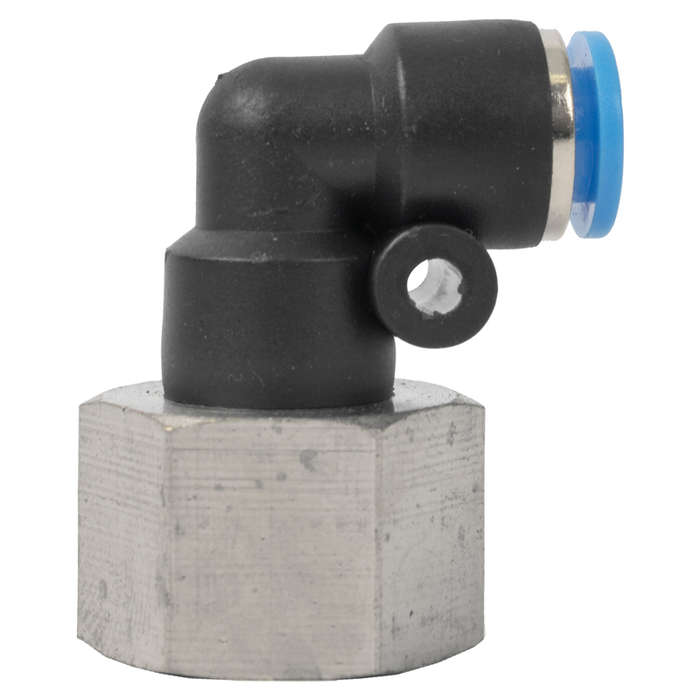 Aircraft - Pu Hose Fitting Elbow 6mm-3/8 F - 2 Pack