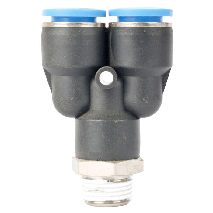Aircraft - Pu Hose Fitting Y Joint 12mm-1/4 M - 2 Pack