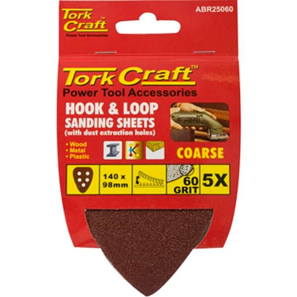 Tork Craft - Sanding Triangle - 5 Piece - 140mm x 140mm x 98mm - 2 Pack