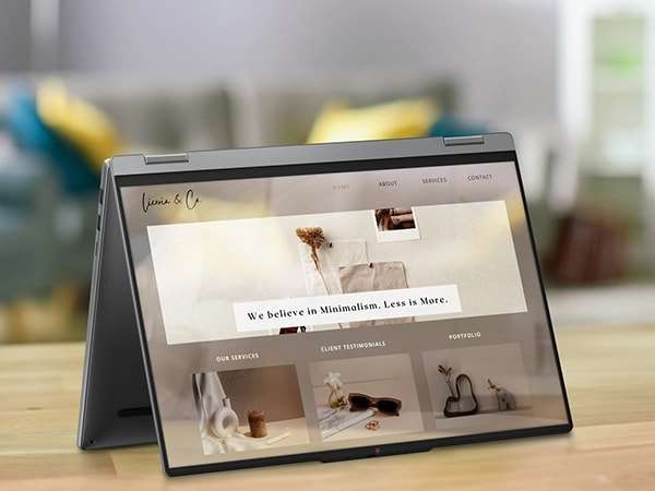 Robust and flexible Lenovo IdeaPad 5 2-in-1 Gen 9 (16â Intel) in tent mode