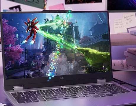 Illustrates responsive graphics during pixel-rich combat scenes on a high-power display.