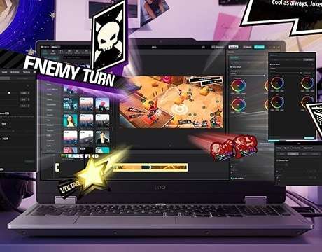 Emphasizes editing, streaming, and gameplay overlays with AI-enhanced performance.