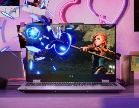 Captures immersive fantasy gameplay powered by high-refresh display and GPU.