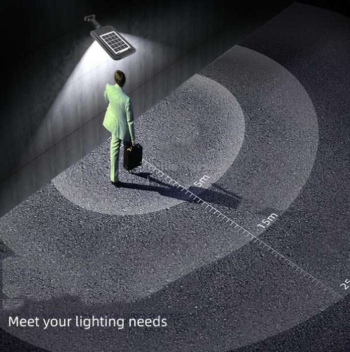 Solar Wall Light Outdoor Waterproof Human Body Induction Garden Lighting Household Street Light 4 x