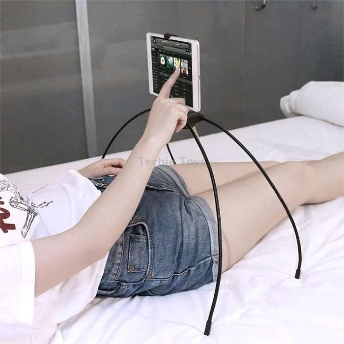 Spider Tablet Holder Arbitrary Curved Lazy Mobile Phone Bracket Desktop Car Bathroom Tablet Bracket(
