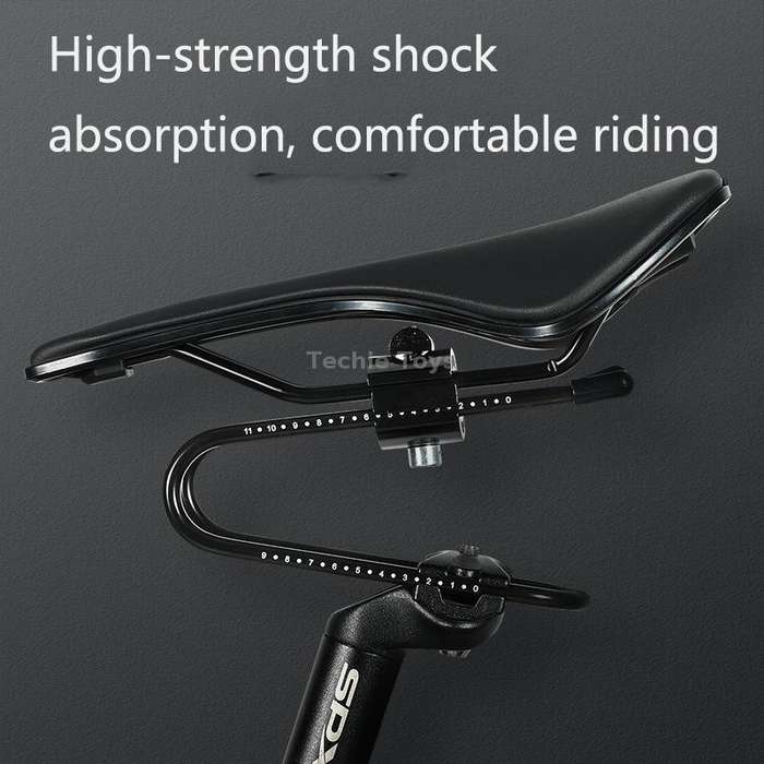 WEST BIKING YP0801100 Bicycle Seat Cushions Comfortable Bow Seat Shock Absorbers Mountain Bikes Sadd