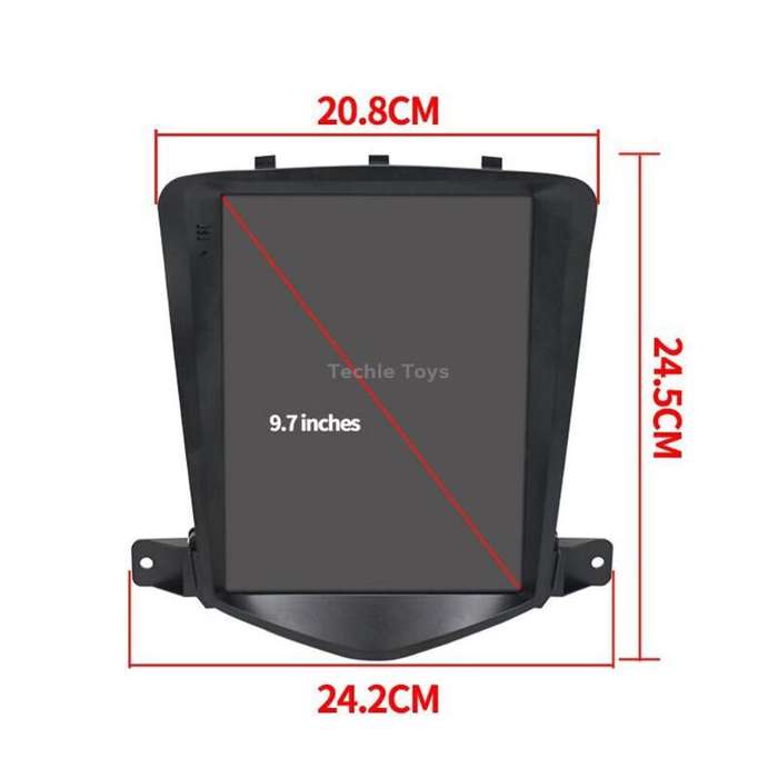 For Chevrolet Cruze 9.7 inch Navigation Integrated Machine, Style: Standard(2+32G)