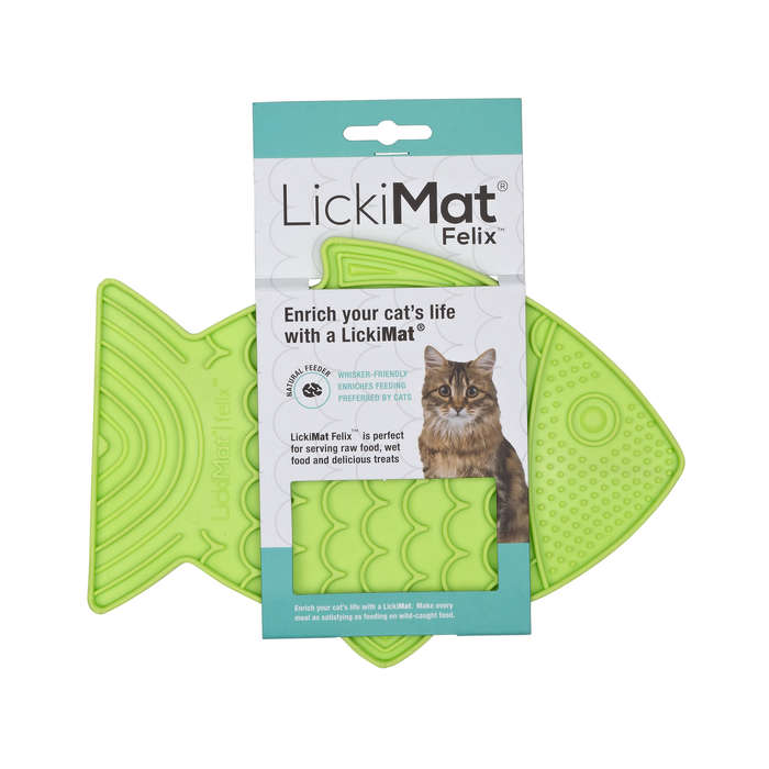 LickiMat Felix for Cats - Interactive Feeding Mat (12-Pack)