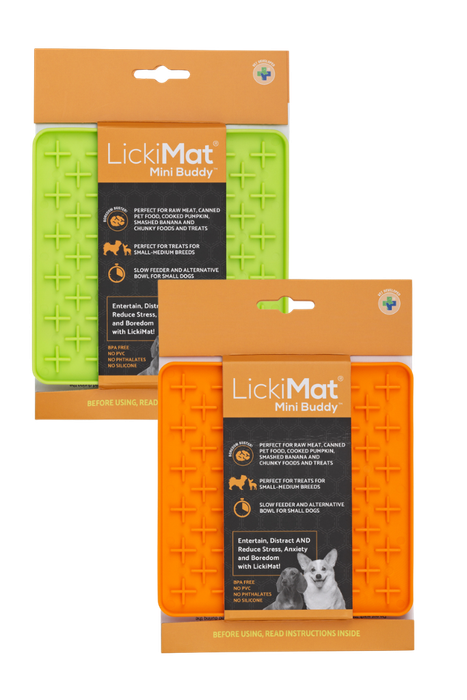 LickiMat Buddy Mini - 12-Pack for Small to Medium Dogs - Lick Mat