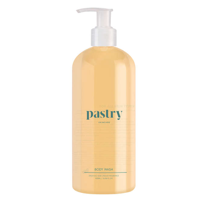 Pastry Skincare Salicylic Acid Body Wash  Peach Bouquet 500ml