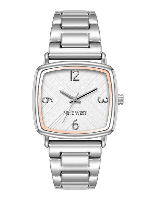 Nine West Watch Sq Silver - Nine West