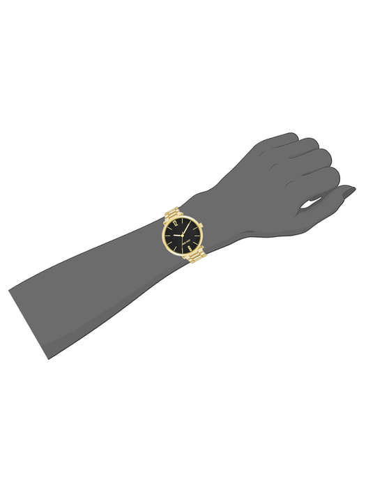 Nine West Watch Gold Blk