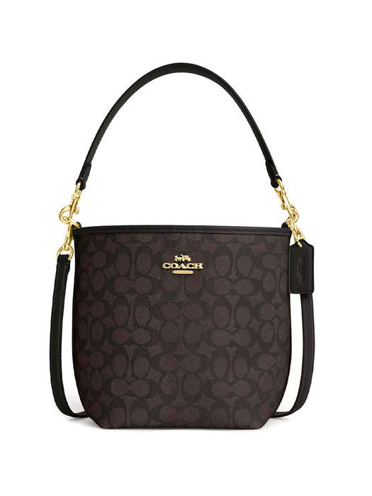 Coach Bucket Bag City Walnut
