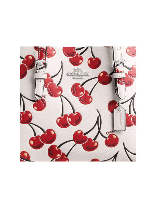 Coach Mini Tote Mollie Cherry