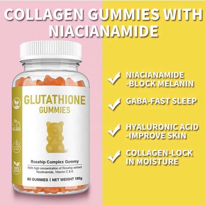 Glutathione Gummies  Antioxidant Support, 60 Gummies