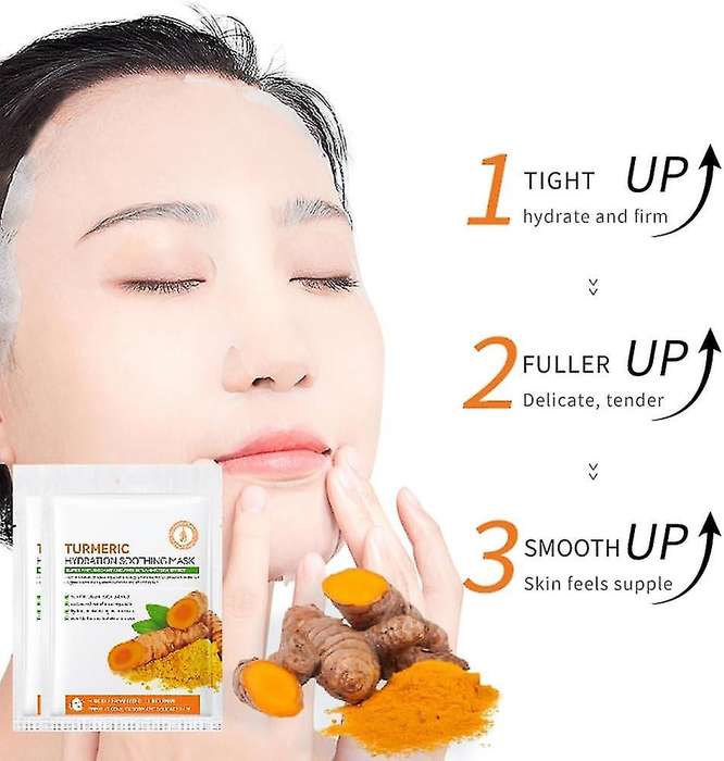5 X Turmeric Hydrating Soothing Facial Mask