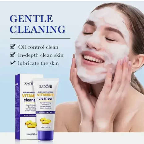 Sadoer Evening Primrose Vitamin E Cleanser 100g
