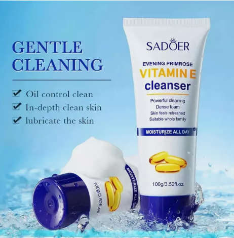 Sadoer Evening Primrose Vitamin E Cleanser 100g