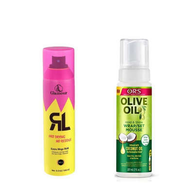 Frontal Lace Wig Spray, Olive Oil Mousse