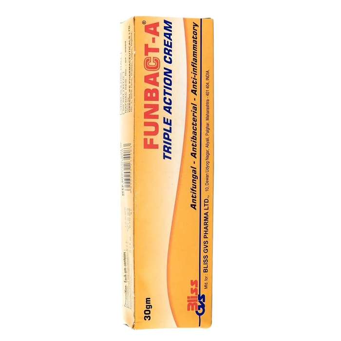 Funbact-A Triple Action Skin Cream  Soothing & Clarifying