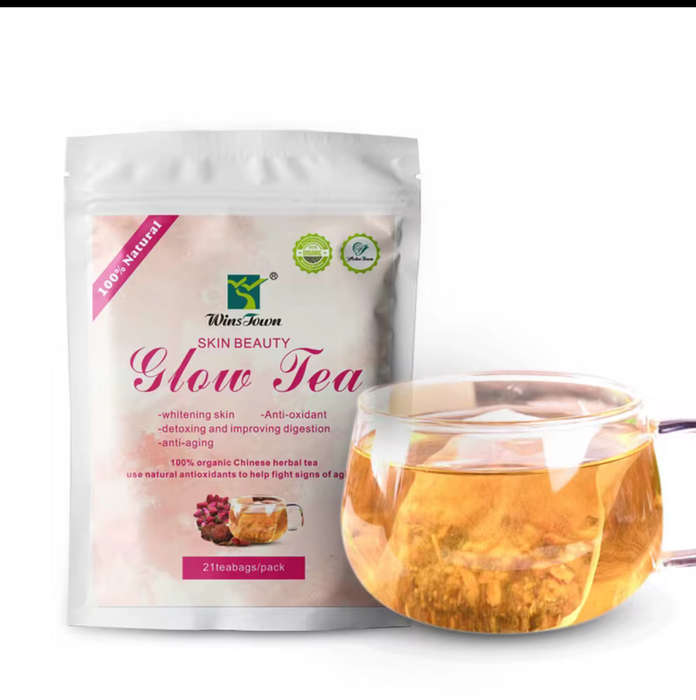  Glow Tea  Herbal Herbal Wellness Blend with Natural Botanicals