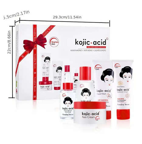 Kojic Acid Skin Care Series 5 Piece Set