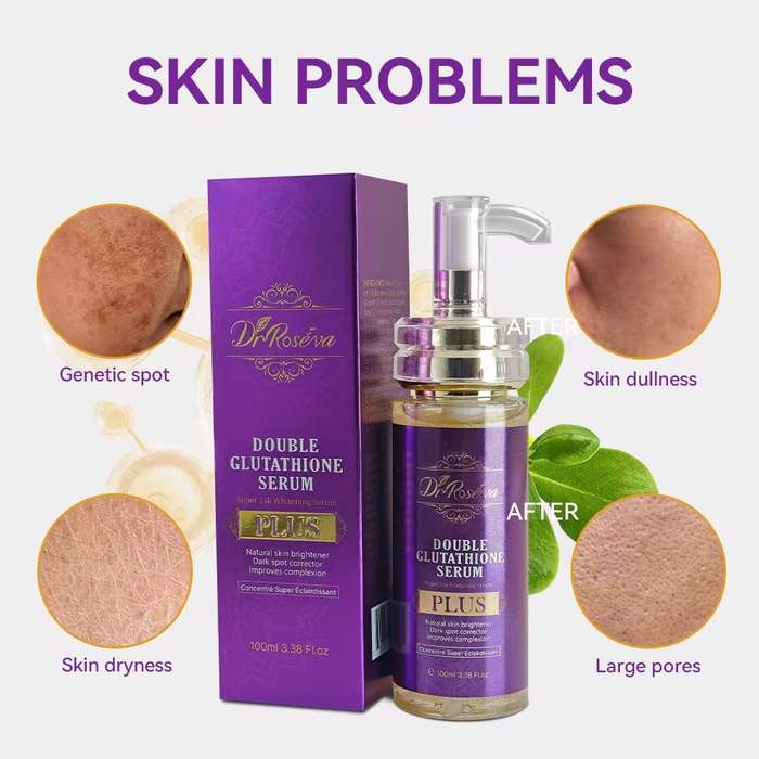 Double Glutathione Serum Plus  Brightening & Hydrating Facial Serum, 100ml