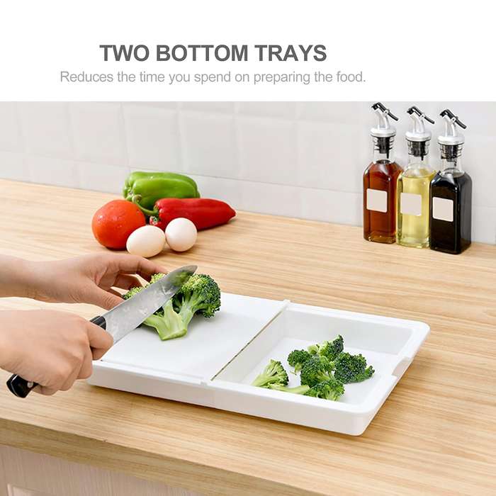Kitchen Cutting Chopping Board and Storage