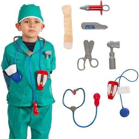 Doctor Surgeon Role Play Costume For Kids