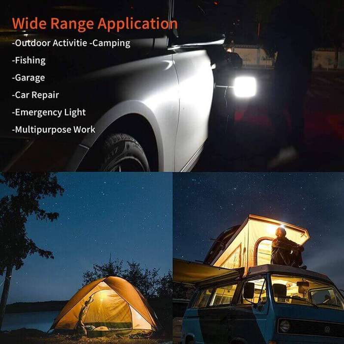 Telescopic COB Rod LED Outdoor Light Lamp