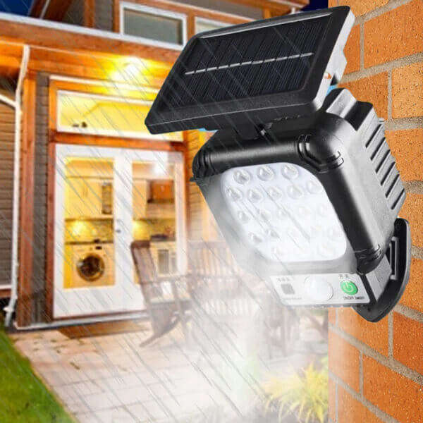 Super Bright Sensor Street Lamp With Solar Panel