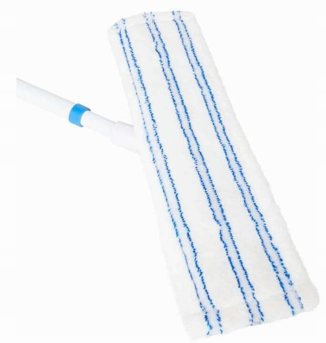 Microfibre Floor Cleaning Mop with Telescopic Handle and Rotating Head