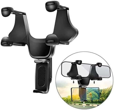 Universal Car Mirror Mount and Mobile Phone Holder