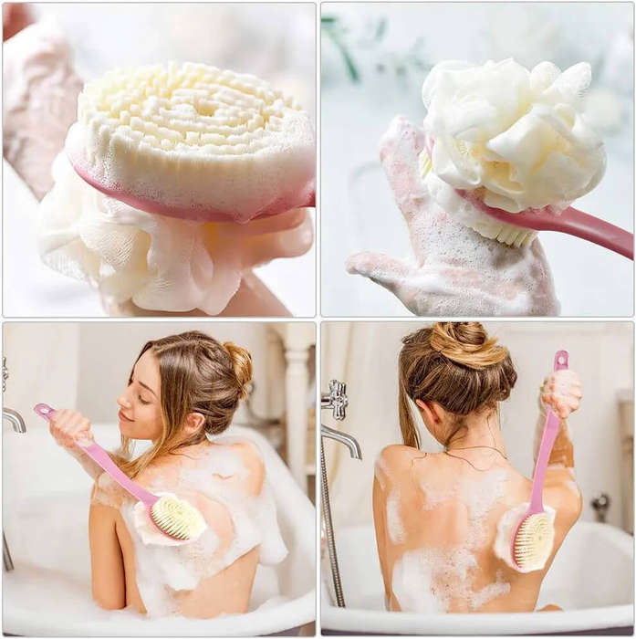 Bath Loofah With Long Handle
