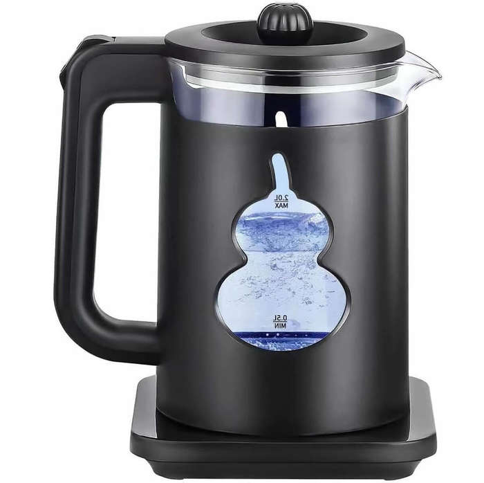 2.0L Electric Glass Kettle with 360° Rotational Base