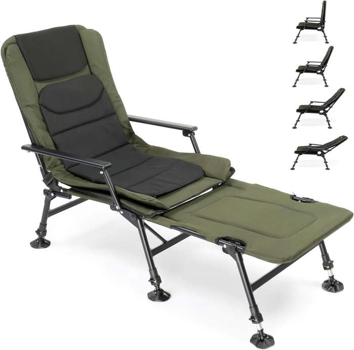 Folding Recliner Camping Chair