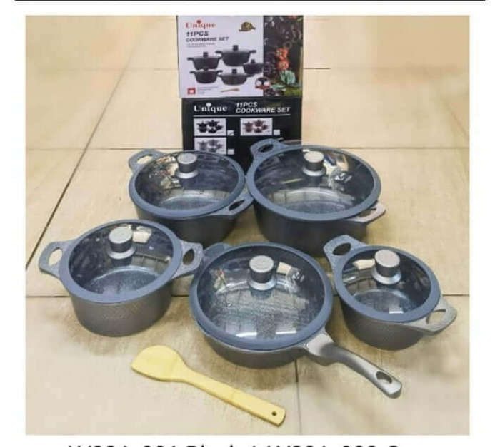 11 Piece Non Stick Cookware Set
