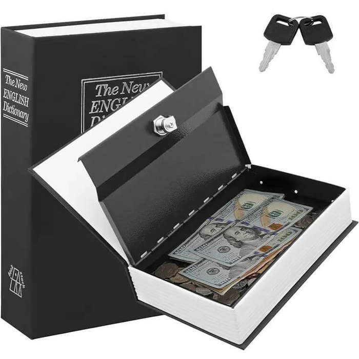 Mini Dictionary Diversion Secret Hidden Book Safe Box