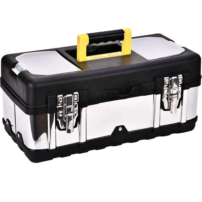 19-Inch Heavy-Duty Stainless Steel Tool Storage Box