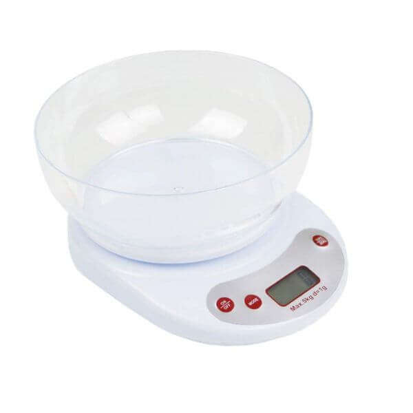 5kg Electronic Kitchen Scale With Bowl
