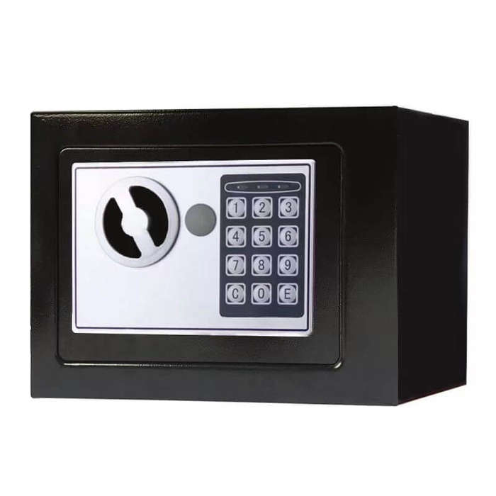 Electronic Digital Metal Safe Box with Keys
