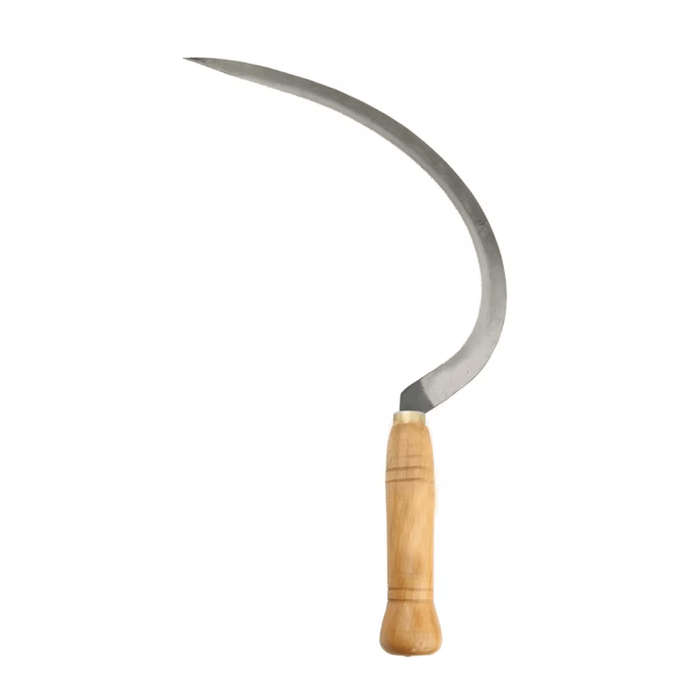 Wooden Handle Harvesting Sickle