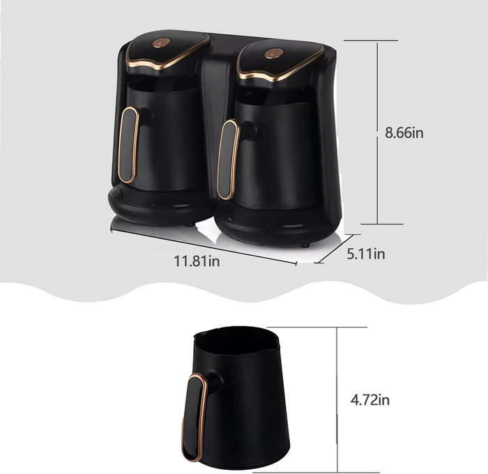 Double Cup Self Service Coffee Machine