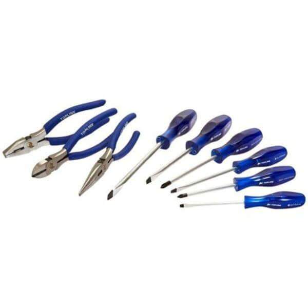 9 Piece Screwdriver and Plier Set